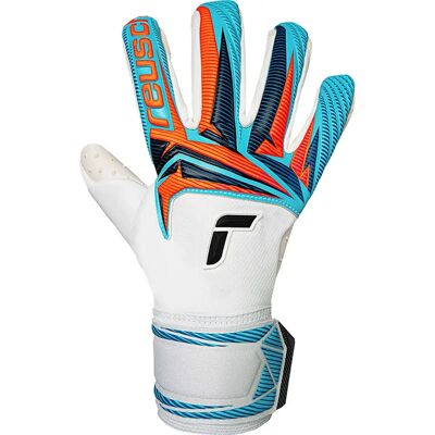 Reusch Gants De Gardien De But Attrakt Speedbump White / Light Blue 10 unisex - Publicité Reusch Gants De Gardien De But Attrakt Speedbump White / Light Blue 10 unisex - Publicité