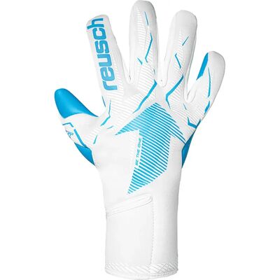 Reusch Gants De Gardien De But Fastgrip Aqua White / Aqua Blue 8 - Publicité Reusch Gants De Gardien De But Fastgrip Aqua White / Aqua Blue 8 - Publicité