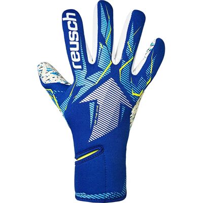 Reusch Gants De Gardien De But Junior Fastgrip Fusion Sharp Blue / White 4 - Publicité Reusch Gants De Gardien De But Junior Fastgrip Fusion Sharp Blue / White 4 - Publicité