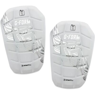 G-form Tège-tibias Pro-s Blade White / Platinum S - Publicité G-form Tège-tibias Pro-s Blade White / Platinum S - Publicité
