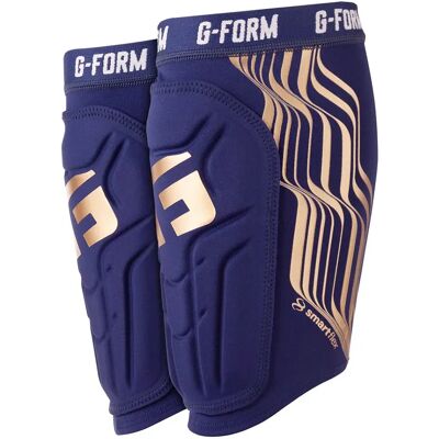 G-form Tège-tibias V2 Navy / Gold L unisex - Publicité G-form Tège-tibias V2 Navy / Gold L unisex - Publicité