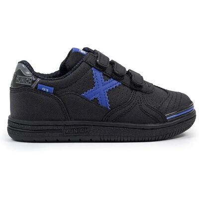 Munich Chaussures De Futsal G-3 Velcro 443 Black EU 26 - Publicité Munich Chaussures De Futsal G-3 Velcro 443 Black EU 26 - Publicité
