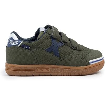 Munich Chaussures De Futsal G-3 Velcro 445 Green EU 27 - Publicité Munich Chaussures De Futsal G-3 Velcro 445 Green EU 27 - Publicité