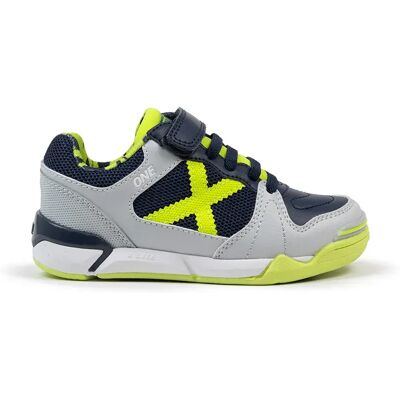 Munich Chaussures De Futsal One Velcro 76 Grey EU 31 - Publicité Munich Chaussures De Futsal One Velcro 76 Grey EU 31 - Publicité