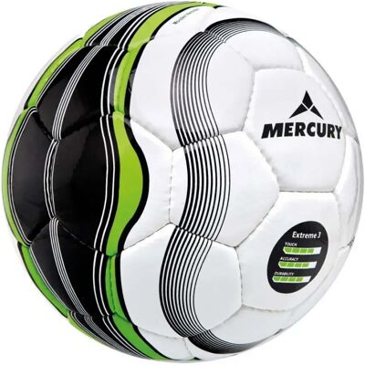 Mercury Equipment Balle Futbol Extreme White / Lime 3 - Publicité Mercury Equipment Balle Futbol Extreme White / Lime 3 - Publicité