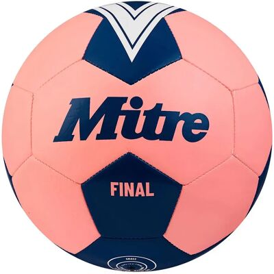 Mitre Ballon De Football Final Fluo Pink / Midnight Blue 5 - Publicité Mitre Ballon De Football Final Fluo Pink / Midnight Blue 5 - Publicité