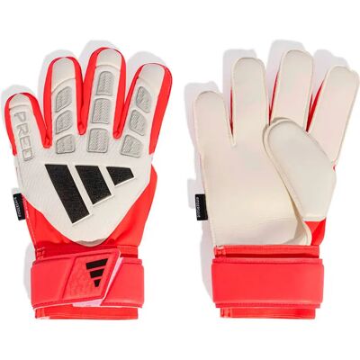 Adidas Gants De Gardien De But Junior Predator Match Fingersave White / Lucid Red / Black 4 unisex - Publicité Adidas Gants De Gardien De But Junior Predator Match Fingersave White / Lucid Red / Black 4 unisex - Publicité