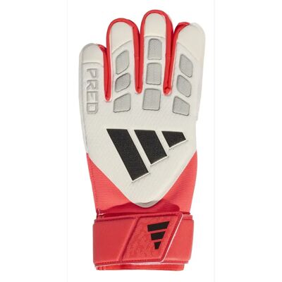 Adidas Gants De Gardien De But Predator Match White / Lucid Red / Black 11 unisex - Publicité Adidas Gants De Gardien De But Predator Match White / Lucid Red / Black 11 unisex - Publicité
