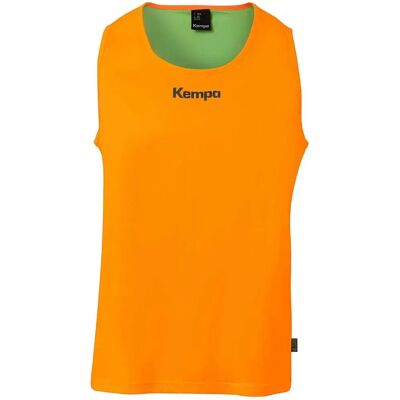 Kempa Gilet D´entraînement Reversible Training Orange / Green XS-S - Publicité Kempa Gilet D´entraînement Reversible Training Orange / Green XS-S - Publicité