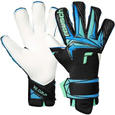 Reusch Gants De Gardien De But Attrakt Re: Grip Evolution Black / Ocean Light 9.5 - Publicité Reusch Gants De Gardien De But Attrakt Re: Grip Evolution Black / Ocean Light 9.5 - Publicité
