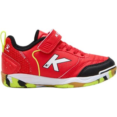 Kelme Chaussures De Futsal Goleiro Elastic Red / Lime EU 25 - Publicité Kelme Chaussures De Futsal Goleiro Elastic Red / Lime EU 25 - Publicité