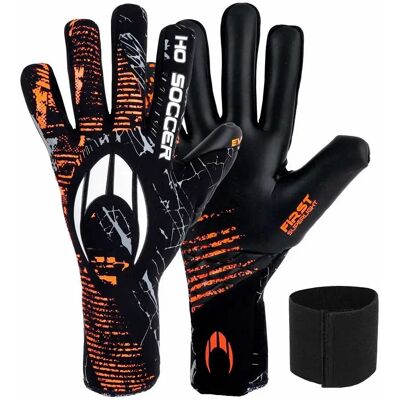 Ho Soccer Gants De Gardien De But First Superlight Kontrol Orange 9.5 - Publicité Ho Soccer Gants De Gardien De But First Superlight Kontrol Orange 9.5 - Publicité
