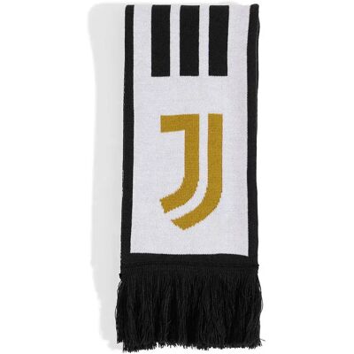 Adidas Écharpe Juventus Home Black / White / Khaki One Size unisex - Publicité Adidas Écharpe Juventus Home Black / White / Khaki One Size unisex - Publicité