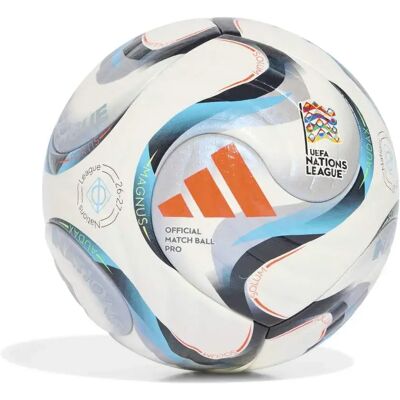 Adidas Ballon De Football Uefa Nations League 26/27 Pro Legend Ink / Solar Lemon / White / Silver Metallic 5 unisex - Publicité Adidas Ballon De Football Uefa Nations League 26/27 Pro Legend Ink / Solar Lemon / White / Silver Metallic 5 unisex - Publicité