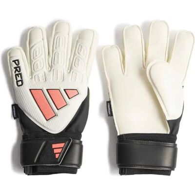 Adidas Gants De Gardien De But Junior Predator Match Fingersave White / Black / Solar Turbo 7 unisex - Publicité Adidas Gants De Gardien De But Junior Predator Match Fingersave White / Black / Solar Turbo 7 unisex - Publicité
