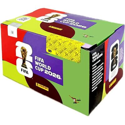Panini Cartes à Collectionner Fifa® World Cup 2026 100-pack Display Box Multicolor One Size unisex - Publicité Panini Cartes à Collectionner Fifa® World Cup 2026 100-pack Display Box Multicolor One Size unisex - Publicité