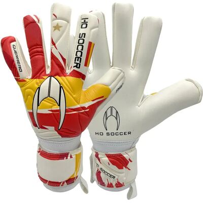 Ho Soccer Gants De Gardien De But Guerrero Pro Patriot Elite-spain White / Red / Yellow 7 unisex - Publicité Ho Soccer Gants De Gardien De But Guerrero Pro Patriot Elite-spain White / Red / Yellow 7 unisex - Publicité