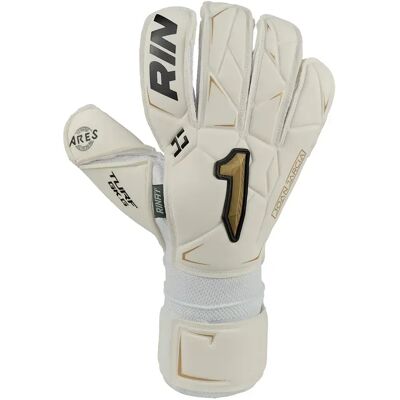 Rinat Gants De Gardien De But Ares Turf-joan Garcia White / Gold 5 - Publicité Rinat Gants De Gardien De But Ares Turf-joan Garcia White / Gold 5 - Publicité