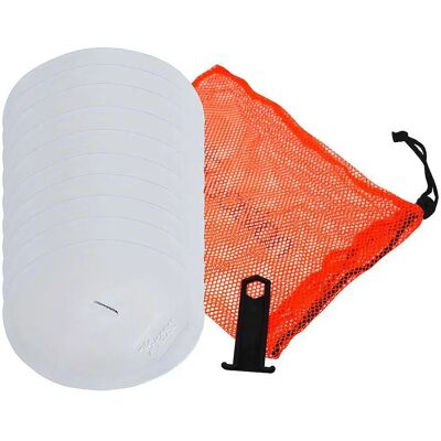 Precision Disques Marqueurs Ronds 10 Unités 10 Unités White 21 cm - Publicité Precision Disques Marqueurs Ronds 10 Unités 10 Unités White 21 cm - Publicité