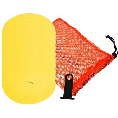 Precision Disques Marqueurs Ronds 10 Unités 10 Unités Yellow 21 cm - Publicité Precision Disques Marqueurs Ronds 10 Unités 10 Unités Yellow 21 cm - Publicité