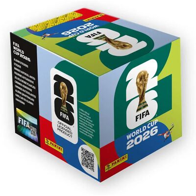 Panini Boîte D´exposition De 50 Paquets De Cartes à Collectionner De La Coupe Du Monde De La Fifa® 2026 Multicolor One Size unisex - Publicité Panini Boîte D´exposition De 50 Paquets De Cartes à Collectionner De La Coupe Du Monde De La Fifa® 2026 Multicolor One Size unisex - Publicité