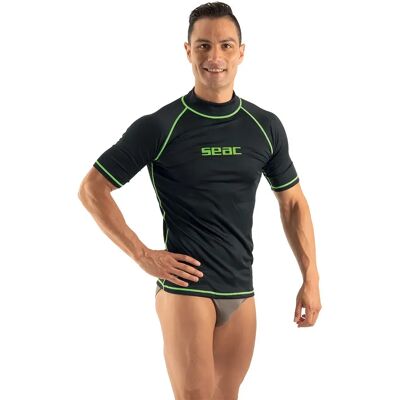 Seacsub Rash Guard Manches Courtes T Sun Black 2XL Homme - Publicité Seacsub Rash Guard Manches Courtes T Sun Black 2XL Homme - Publicité