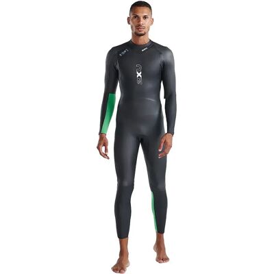 2xu Combinaison Néoprène à Manches Longues Avec Fermeture éclair Dans Le Dos Propel Open Water 5/4/3 Mm Black / Bright Green ST Homme - Publicité 2xu Combinaison Néoprène à Manches Longues Avec Fermeture éclair Dans Le Dos Propel Open Water 5/4/3 Mm Black / Bright Green ST Homme - Publicité
