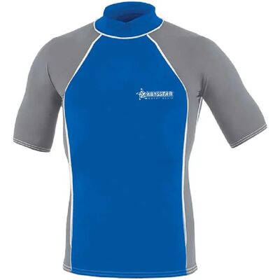Abysstar Rash Guard Manches Courtes Tijuana Grey / Blue XL Homme - Publicité Abysstar Rash Guard Manches Courtes Tijuana Grey / Blue XL Homme - Publicité