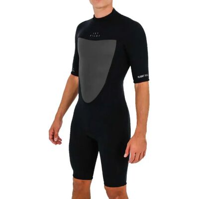 Jetpilot Shorty à Manches Courtes Avec Fermeture éclair Dans Le Dos Flight 2x2 Springsuit Flatlock 2 Mm Black / Black L Homme - Publicité Jetpilot Shorty à Manches Courtes Avec Fermeture éclair Dans Le Dos Flight 2x2 Springsuit Flatlock 2 Mm Black / Black L Homme - Publicité