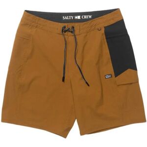 Salty Crew Short De Bain Flagship Boatshort Bronze Brown 34 Homme - Publicité Salty Crew Short De Bain Flagship Boatshort Bronze Brown 34 Homme - Publicité