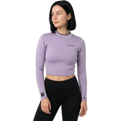 Mystic Haut De Bikini Lunar Crop Top Neoprene 2mm Pink / Purple S Femme - Publicité Mystic Haut De Bikini Lunar Crop Top Neoprene 2mm Pink / Purple S Femme - Publicité