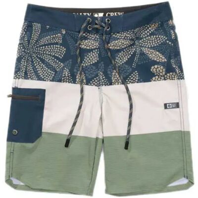 Salty Crew Short De Bain Session Blocked Oil Green 23 Garçon - Publicité Salty Crew Short De Bain Session Blocked Oil Green 23 Garçon - Publicité