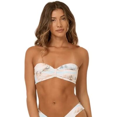 Salty Crew Haut De Bikini Paradise Bandeau White L Femme - Publicité Salty Crew Haut De Bikini Paradise Bandeau White L Femme - Publicité