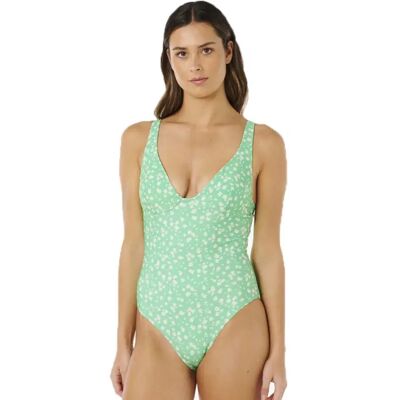 Rip Curl Maillot De Bain Surf Side Good Light Green 2XS Femme - Publicité Rip Curl Maillot De Bain Surf Side Good Light Green 2XS Femme - Publicité