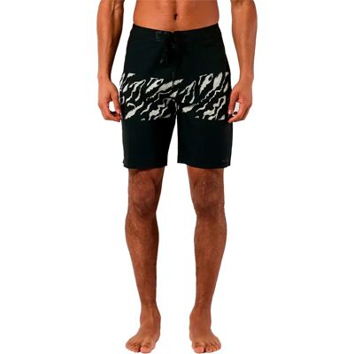 Mystic Short De Bain Motif Boardshort Black 36 Homme - Publicité Mystic Short De Bain Motif Boardshort Black 36 Homme - Publicité