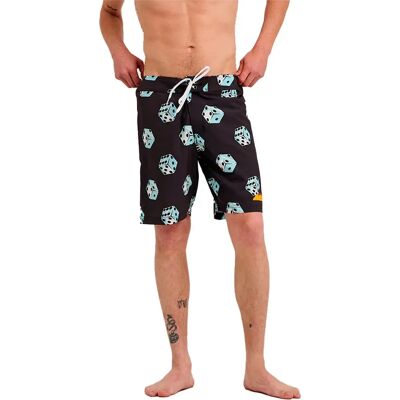 Santa Cruz Short De Bain Flaming Strip Dice Big Dice 30 Homme - Publicité Santa Cruz Short De Bain Flaming Strip Dice Big Dice 30 Homme - Publicité