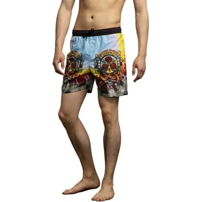 Santa Cruz Short De Bain Dressen Rose Crew Three Black Rainbow M Homme - Publicité Santa Cruz Short De Bain Dressen Rose Crew Three Black Rainbow M Homme - Publicité