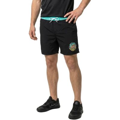 Santa Cruz Short De Bain Sb Logo Chrome Black M Homme - Publicité Santa Cruz Short De Bain Sb Logo Chrome Black M Homme - Publicité