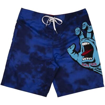 Santa Cruz Short De Bain Screaming Hand Royal Cloud Dye 32 Homme - Publicité Santa Cruz Short De Bain Screaming Hand Royal Cloud Dye 32 Homme - Publicité