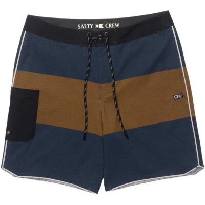 Salty Crew Short De Bain Session Blocked Boardshort Midnight Navy 38 Homme - Publicité Salty Crew Short De Bain Session Blocked Boardshort Midnight Navy 38 Homme - Publicité