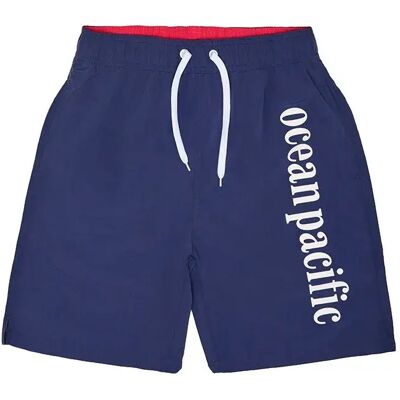 Ocean Pacific Short De Bain Buggerru Dark Navy / White / Red M Homme - Publicité Ocean Pacific Short De Bain Buggerru Dark Navy / White / Red M Homme - Publicité