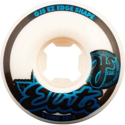 Roues de Skateboard OJ Elite EZ Edge 53mm Blanc - Publicité Roues de Skateboard OJ Elite EZ Edge 53mm Blanc - Publicité