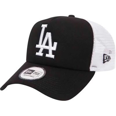 New Era Casquette Trucker Los Angeles Dodgers Black / White One Size - Publicité New Era Casquette Trucker Los Angeles Dodgers Black / White One Size - Publicité