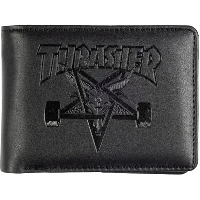 Thrasher Portefeuille Skategoat Leather Black One Size Homme - Publicité Thrasher Portefeuille Skategoat Leather Black One Size Homme - Publicité