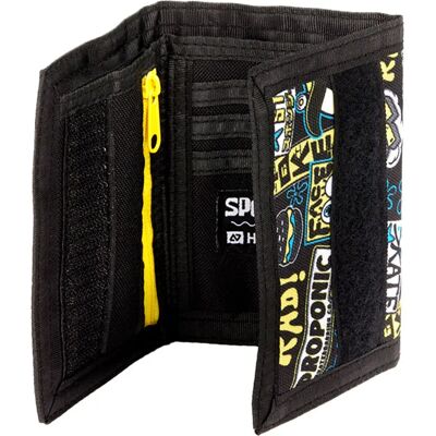 Hydroponic Portefeuille Bg Bridge Sb Black / Yellow One Size Homme - Publicité Hydroponic Portefeuille Bg Bridge Sb Black / Yellow One Size Homme - Publicité