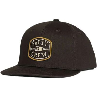 Salty Crew Casquette Capitals Snapback Charcoal One Size - Publicité Salty Crew Casquette Capitals Snapback Charcoal One Size - Publicité