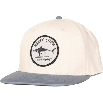 Salty Crew Casquette Bruce 6 Panel Off White / Slate One Size Garçon - Publicité Salty Crew Casquette Bruce 6 Panel Off White / Slate One Size Garçon - Publicité