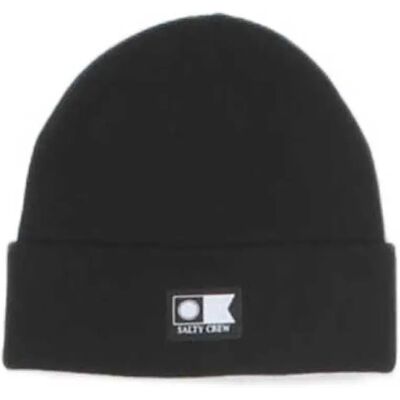 Salty Crew Bonnet Flagship Black One Size Homme - Publicité Salty Crew Bonnet Flagship Black One Size Homme - Publicité