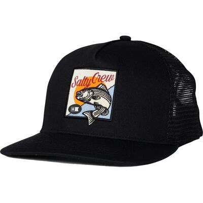 Salty Crew Casquette De Camionneur Striper Black One Size Homme - Publicité Salty Crew Casquette De Camionneur Striper Black One Size Homme - Publicité