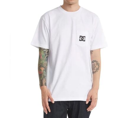 Dc Shoes T-shirt à Manches Courtes Dc Star Pocket White L Homme - Publicité Dc Shoes T-shirt à Manches Courtes Dc Star Pocket White L Homme - Publicité